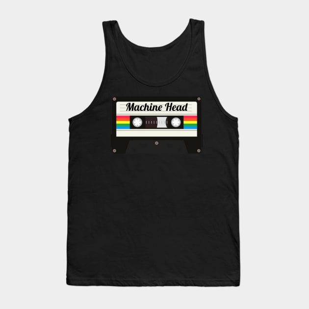 Machine Head / Cassette Tape Style Tank Top by GengluStore